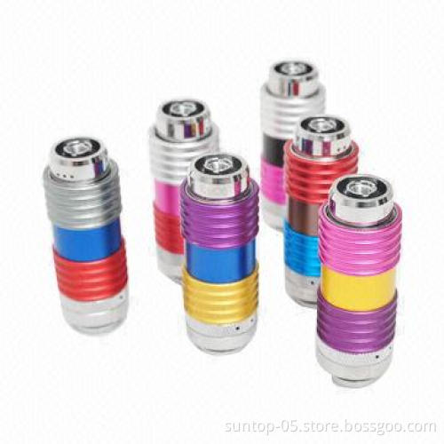 E-cigar rechargeable battery with single battery compartment
